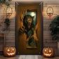 Halloween Spooky Door Covers Evil Demon Emerging SC014
