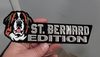 Saint Bernard Car Badge Laser Cutting Car Emblem CE118