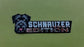 Schnauzer Car Badge Laser Cutting Car Emblem CE055