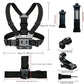 Action Camera Strap & Phone Clip Mounting Kit – Adjustable Backpack Clip Holder for GoPro & Smartphones