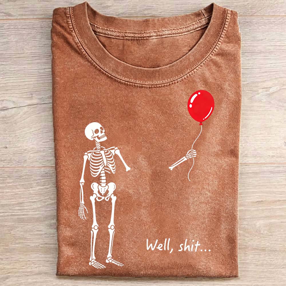 Skeleton Lost Balloon T-shirt