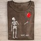 Skeleton Lost Balloon T-shirt