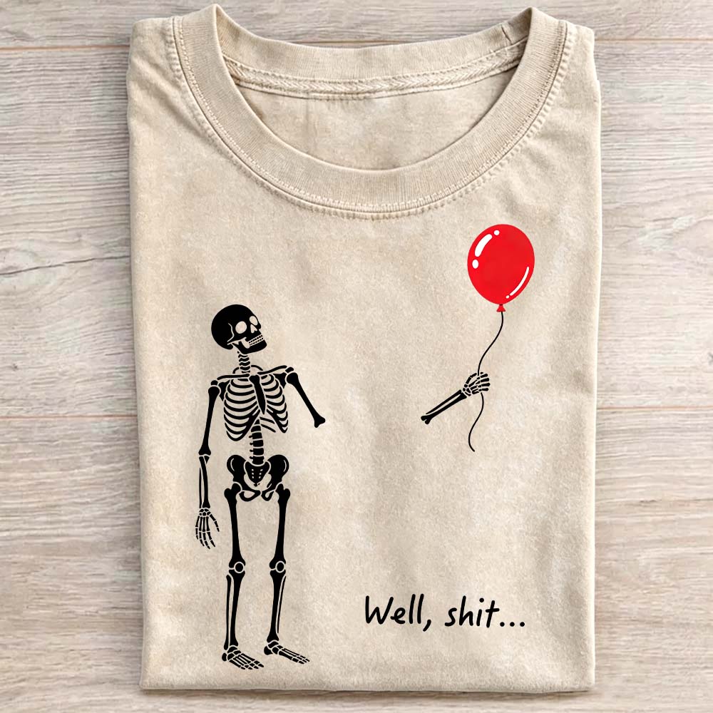 Skeleton Lost Balloon T-shirt