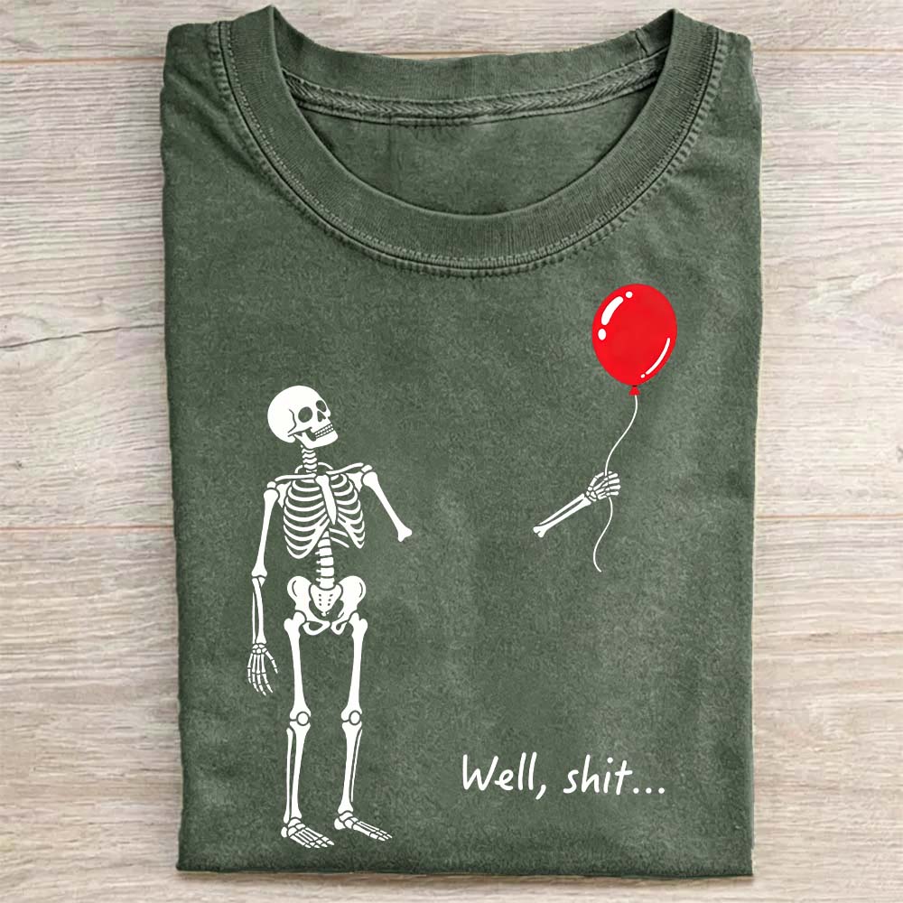 Skeleton Lost Balloon T-shirt