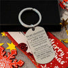 To My Grandson - Just Do Your Best - Inspirational Keychain