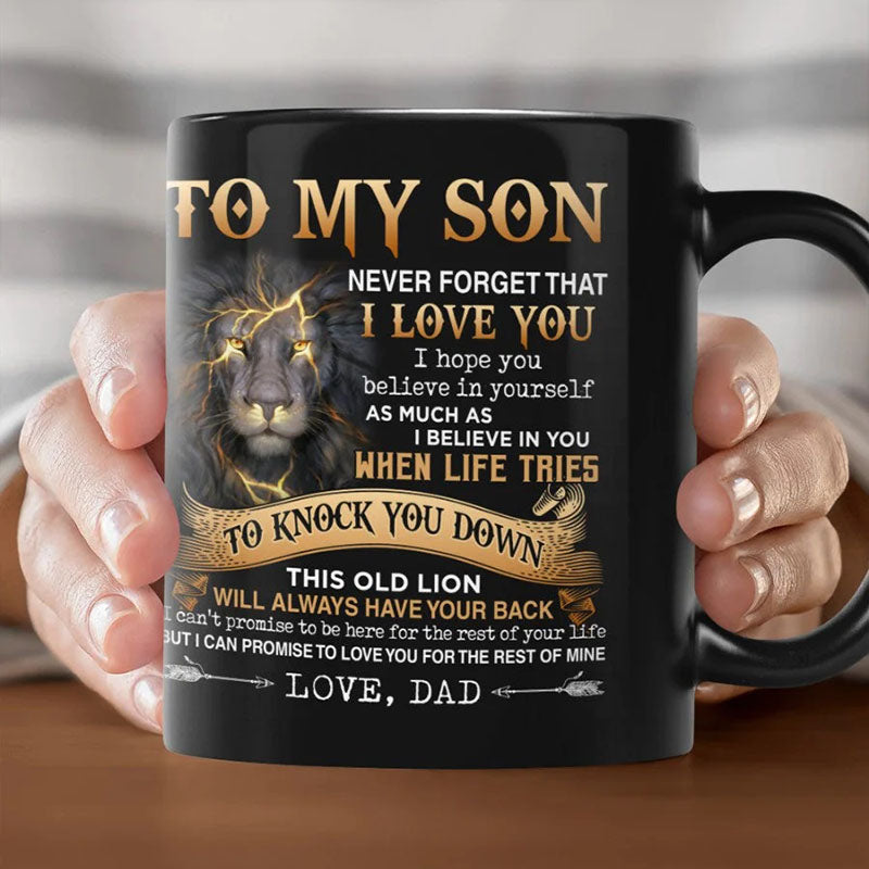 Dad To Son - Never Forget I Love You A867 - Coffee Mug