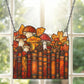 Vintage Mushroom Book - Acrylic Suncatcher