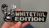 White-tailed Deer Car Badge Laser Cutting Car Emblem CE100
