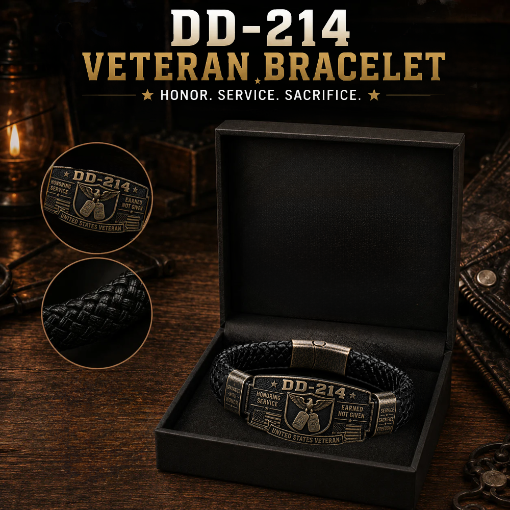 DD-214 Veteran Honor Bracelet