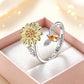 You're The Sunshine Sunflower Fidget Ring