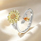 You're The Sunshine Sunflower Fidget Ring