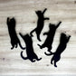 5Pcs Metal Cat bookmark