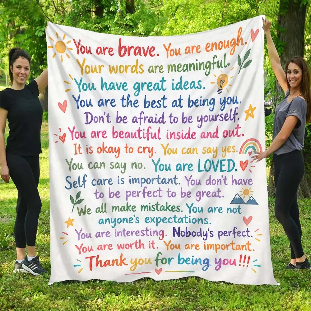 Affirmation blanket best gifts for kids