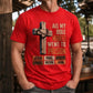 All My Role Models Went to Prison Red T-Shirt 