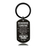 Mom To Daughter - Never Forget How Much I Love You - Inspirational Keychain - A910