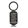 Mom To Daughter - I Will Always Love You - Inspirational Keychain - A914