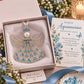 Handmade Birthstone Angel Wire Ornament