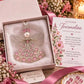 Handmade Birthstone Angel Wire Ornament