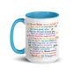 Daily affirmations mug for positive mornings