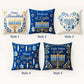 The five styles of Hanukkah decorative pillow covers
