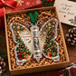 Christmas butterfly ornament designed for presenting a cash gift