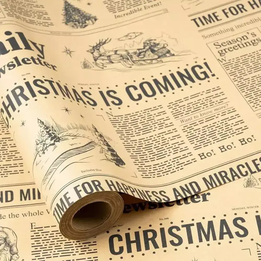 Christmas Gift Wrapping Paper Roll – Multiple Holiday Designs