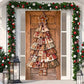 Christmas door cover featuring a gingerbread man design