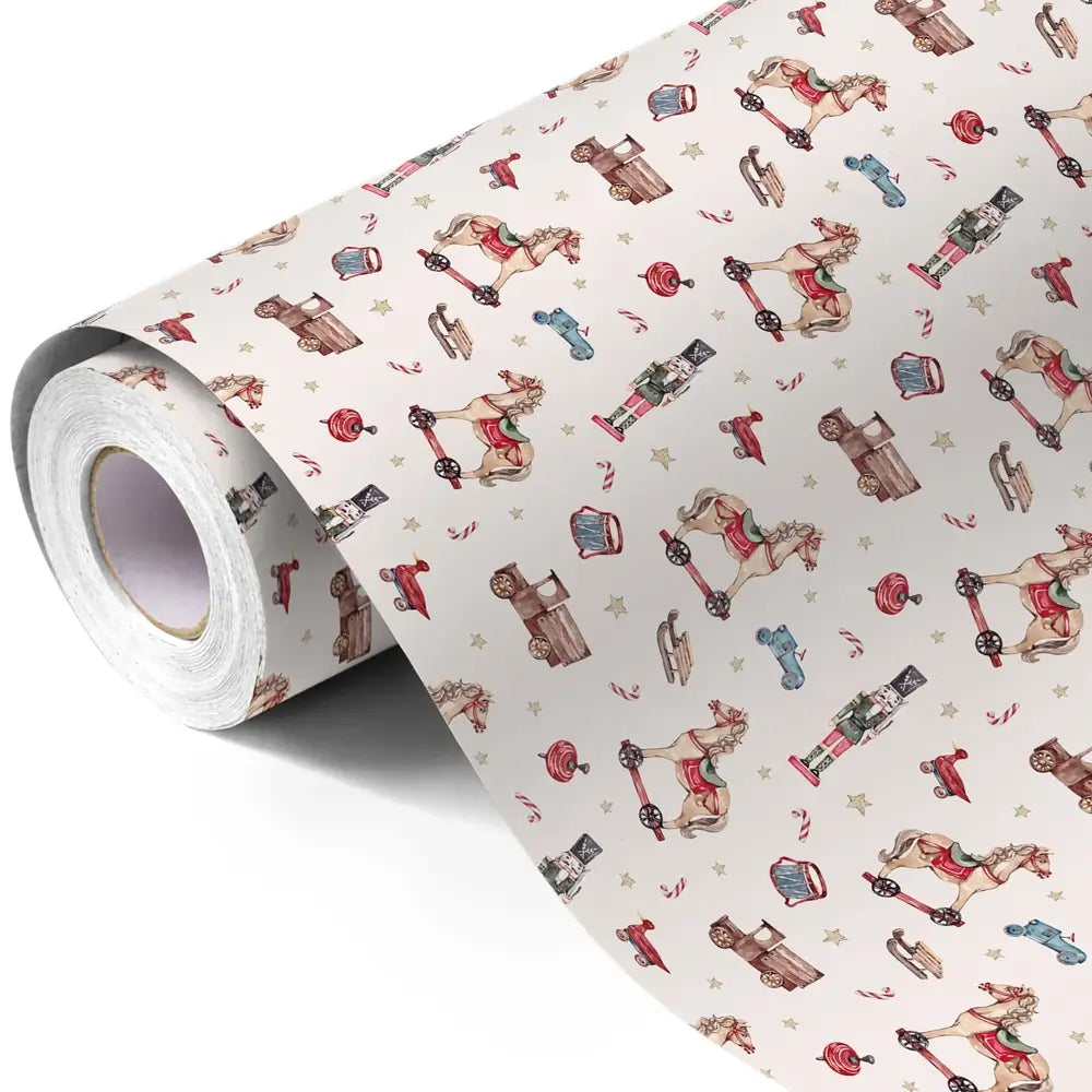 Christmas Gift Wrapping Paper Roll – Multiple Holiday Designs