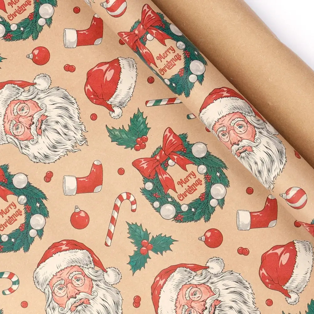 Christmas Gift Wrapping Paper Roll – Multiple Holiday Designs