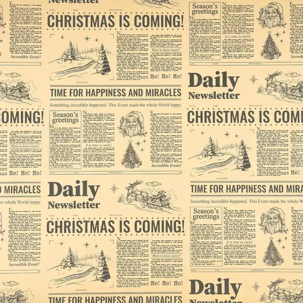 Christmas Gift Wrapping Paper Roll – Multiple Holiday Designs