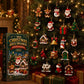 Complete collection of mini Christmas ornament figures