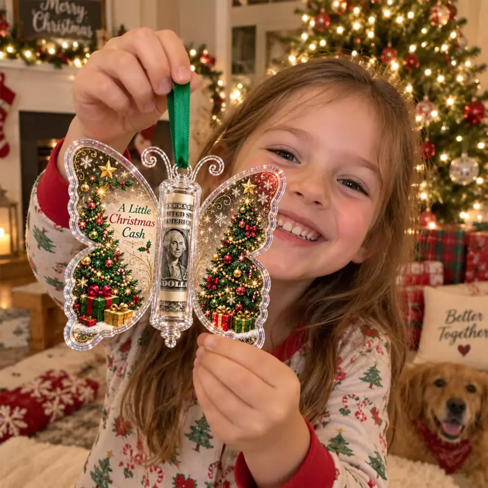 Creative Christmas money gift idea for family and friends