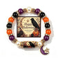 Halloween Beaded Bracelet | Witch Hat Cat Pumpkin Stretch Gift