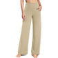 Wide Leg Pants Woman Yoga Pants with Pockets Stretch Loose Casual Lounge Sweatpants Petite/Regular/Tall