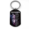 Life Gave Me The Gift Of You - Wolf Multi Colors Personalized Keychain - A885