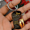 Dad To Son - The Love I Have For You Will Never Chage - Multi Colors Personalized Keychain - A886