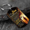 Dad To Son - The Love I Have For You Will Never Chage - Multi Colors Personalized Keychain - A886