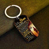 Dad To Son - The Love I Have For You Will Never Chage - Multi Colors Personalized Keychain - A886