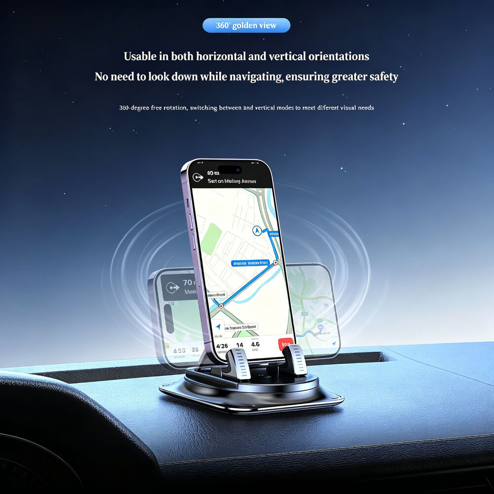 Car Phone Holder 360 Degree Rotation