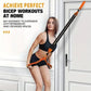 225 lbs Adjustable Resistance Band for Full-Body Strength Training (Arms, Back, Core and Shoulders)