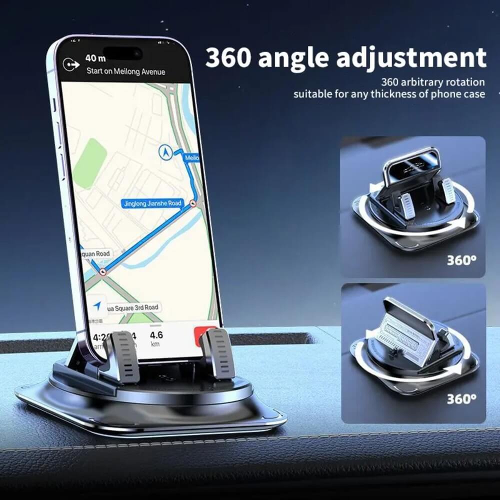 Car Phone Holder 360 Degree Rotation