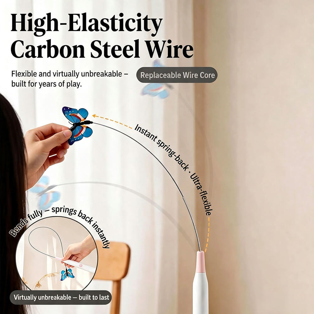 Smart Butterfly Cat Toy