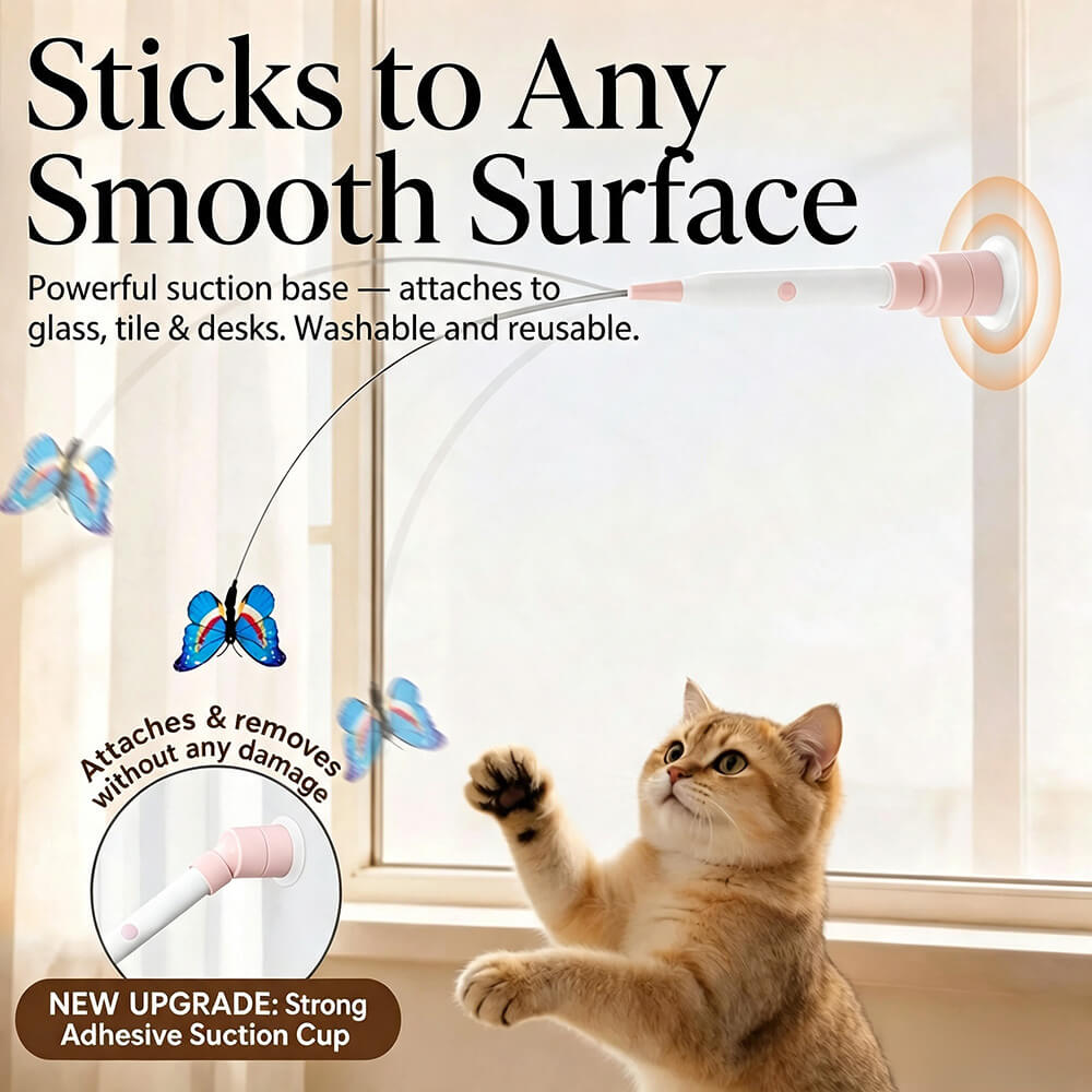 Smart Butterfly Cat Toy