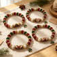 Christmas Stretch Bracelet | Holiday Jewelry for Women