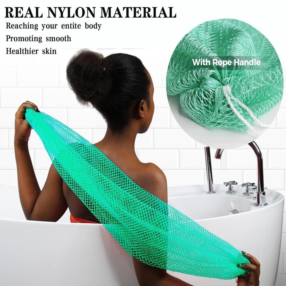 Exfoliating Net Bath Sponge