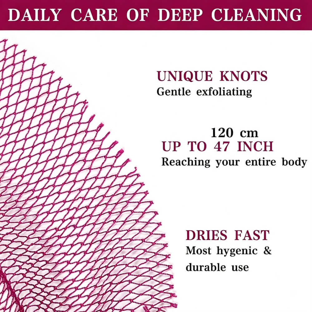 Exfoliating Net Bath Sponge