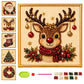 Christmas Pearl Diamond Art Kit – 3D Beaded DIY Holiday Decor