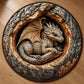 Dragon In The Hollow Round Rug - HR006