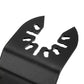 Durable metal cutting blades for oscillating multitool use