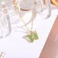 Crystal Butterfly Necklace